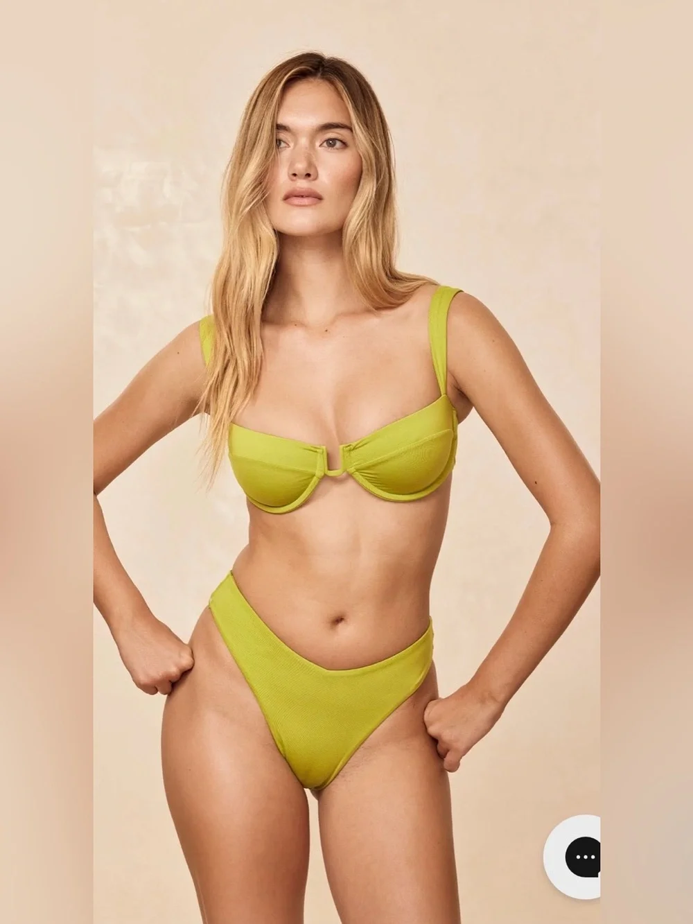 Monday Swimwear St. Lucia Bottom in Apple
